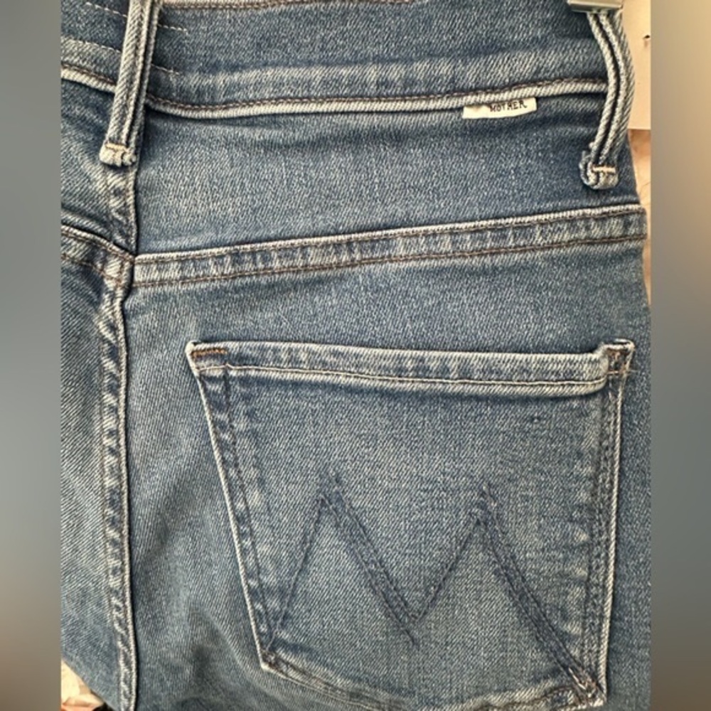 Mother denim The Desperado Heel in Work Hard Play Hard size 26 - Picture 4 of 6